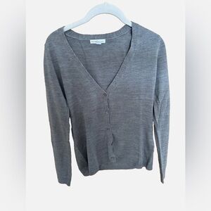 Women's New York & Company Grey Cardigan - Size S